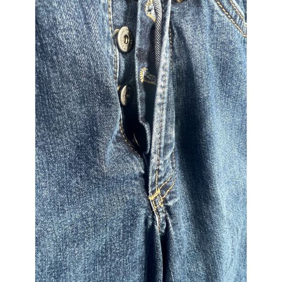 MAVI Kate Style 174 25x30 Bootcut Denim Jeans Womens  Button Fly Low Rise Blue - Picture 4 of 13